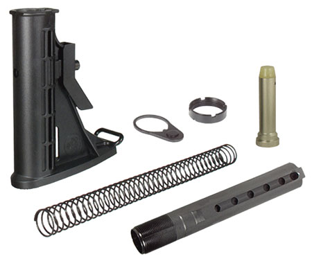 UTG 6-POS STK ASSEMBLY MIL-SPEC BLK