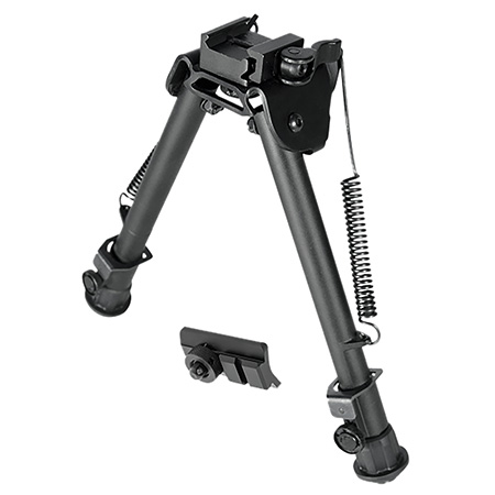 UTG TACT OP BIPOD W/QD LVR MNT 8"-12