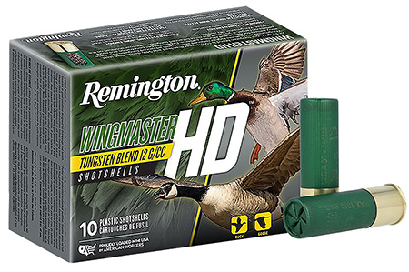 Remington Ammunition 20873 Wingmaster HD 12 Gauge 3" 1 1/4 oz 4 Shot 10 Pe-img-1