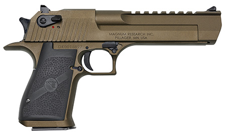 MAG RESEARCH DESERT EAGLE HGA 50AE 6" BBL BURNT BRONZE FINISH 7/RD MAG