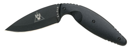 KBAR TDI LE KNIFE 3.688" BLK W/STH