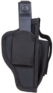 BLACKHAWK W/MAG POUCH BLK HOLSTER 3-4" MED AUTO AMB