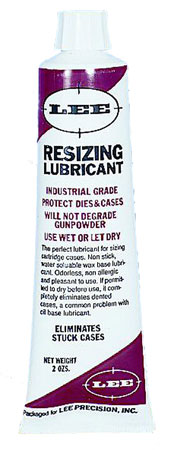 LEE RESIZING LUBE- 2 OZ.TUBE