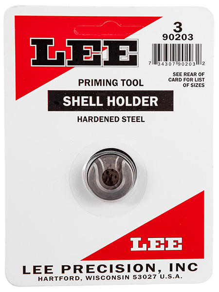 LEE 90203 SHELL HOLDER #3   AP ONLY