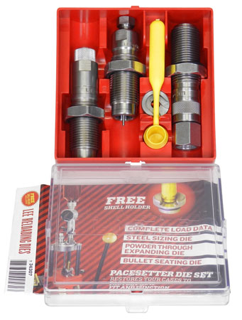 STEEL 3-DIE PISTOL DIE SETS