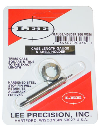 LEE 90034 GAUGE/HOLDER 300 WSM