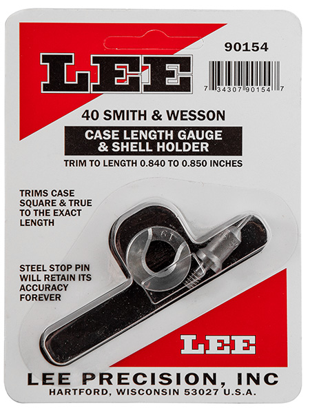 LEE 90154 GAUGE/HOLDER 40 S&W