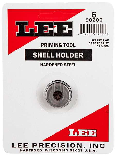 LEE 90206 SHELL HOLDER #6   AP ONLY