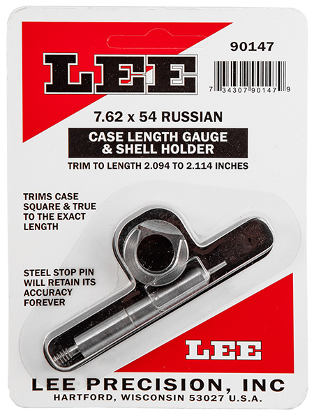 LEE 90147 GAUGE/HOLDER 7.62X54RUS