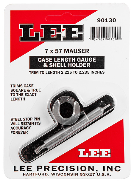 LEE 90130 GAUGE/HOLDER 7X57 MAUSER