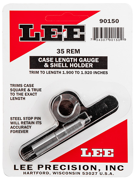 LEE 90150 GAUGE/HOLDER 35 REM