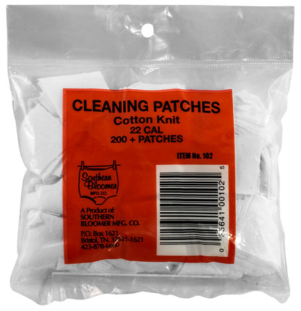 200CT .22CAL PATCHES COTTON