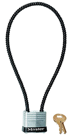 MASTER 107DSPT     14IN BRAIDED STEEL CABLE LOCK
