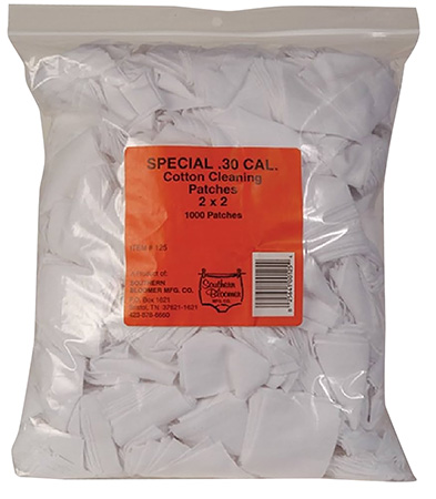 SBC 125  30 CAL BULK PATCHES    1000 CT