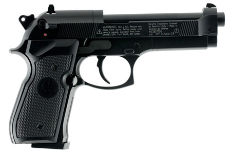 Beretta Air Pistol 2253000 M92 FS CO2 177 Pellet 8rd Black Frame Polymer G-img-1
