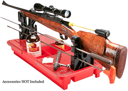 MTM PORTABLE RIFLE MAINTENANCE & CLEANING CENTER RED