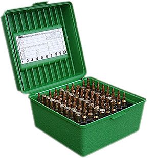 MTM R10010      100RD RIFLE BOX                GRN