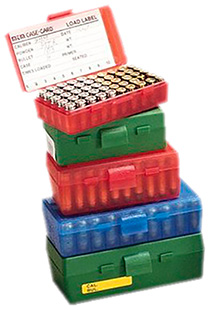 MTM AMMO BOX 50 RD FLIP-TOP 9MM 380 ACP GREEN