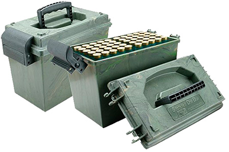 MTM SHOTSHELL DRY BOX 100 RD CASE 12 GAUGE UP TO 3.5" WILD CAMO