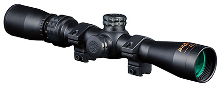 2-7x32 riflescope with engraved reticle - black