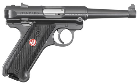 RUG MARK IV 22LR 4.75 STANDARD BLUED 10RD