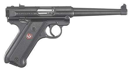 RUGER MRK IV STD 22LR 6" BLUED BLK GRP FXD SIGHT