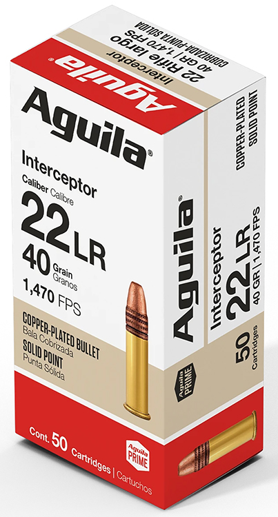 AGUILA 22LR INTERCEPTOR 40GR 50/1000