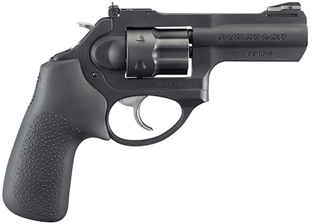 RUGER LCRX 22WMR 3" BLK 6RD HMR RBR