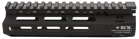 BCM GUNFTR MCMR RAIL 556 7" BLK MLOK