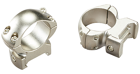 GRAND SLAM STEEL RINGS 1" HIGH SILVER