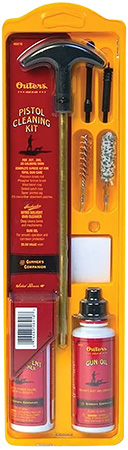 CLAMSHELL PISTOL CLEANING KIT .22-.45 CAL
