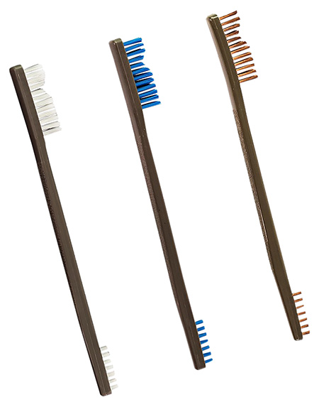 OTIS VARIETY A/P RECEIVER BRUSH 3PK