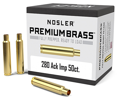 NOSLER BRASS 280 ACKLEY IMPROVED 50/BX