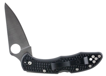SPYDERCO DELICA4 BLK FFG PLAINEDGE