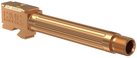 CMC 75513 GLOCK 17 FLUTED BRL DLC BRONZ THREADED