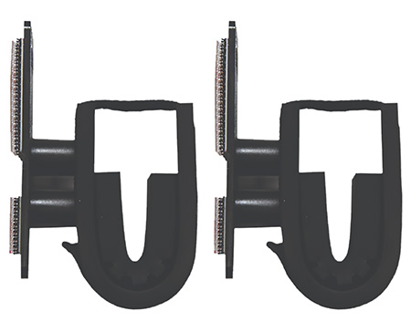 RUGGED 10030 DUAL LOCK MOUNT SNGL HOOK