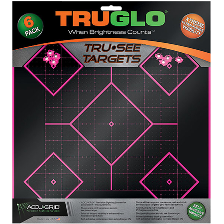 TRU TG-14P6      TRU-SEE TAR 5DIA 12X12 PNK