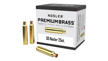 NOS 10221 CUSTOM BRASS 30 NOSLER    25