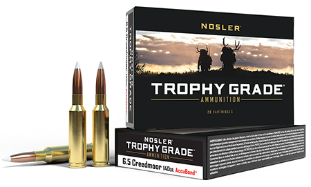NOSLER 6.5 CREEDMOOR 140GR AB 20/200