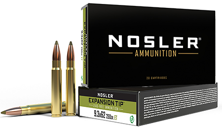 9.3x62 250gr E-Tip Ammo (20 ct.)