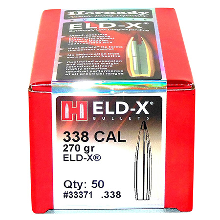 338 CAL .338 270 GR ELD-X 50/box