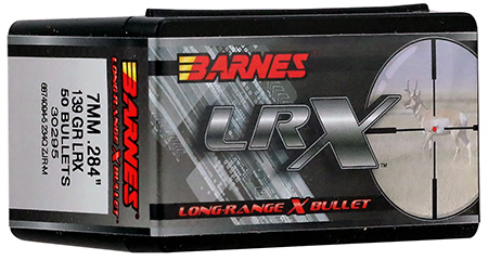 BARNES LRX .284 139GR BT 50CT
