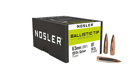 NOSLER 6.5MM 120GR 50CT