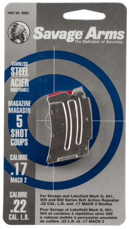 MAG SAV MKII/900 22LR/17HM2 5RD STS