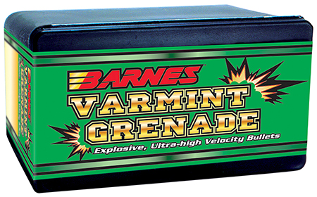 Barnes Bullets 30198 Varmint Grenade Ultra High Velocity 223 Rem .224 50 g-img-1