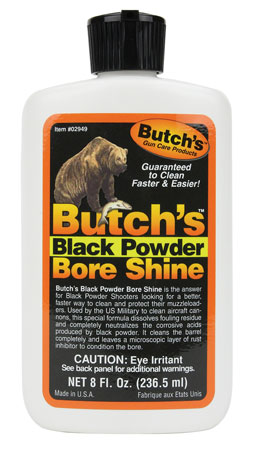 BUTCH'S BLACK POWDER BORE SHINE 8 OZ