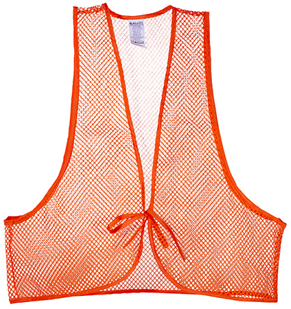 ALLEN 15750  SAFETY  ORANGE MESH         VEST