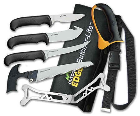 OUTDOOR EDGE BL1  BUTCHER-LITE KIT 8PC