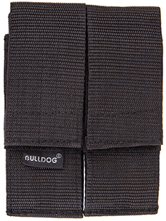 BULLDOG DBL MAG HLDR BLK