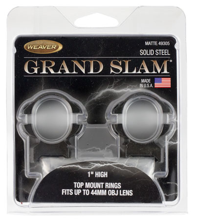 GRAND SLAM STEEL RINGS 1" HIGH MATTE